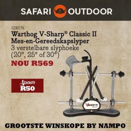 Warthog V-Sharp Classic II Mes-en-Gereedskapslyper